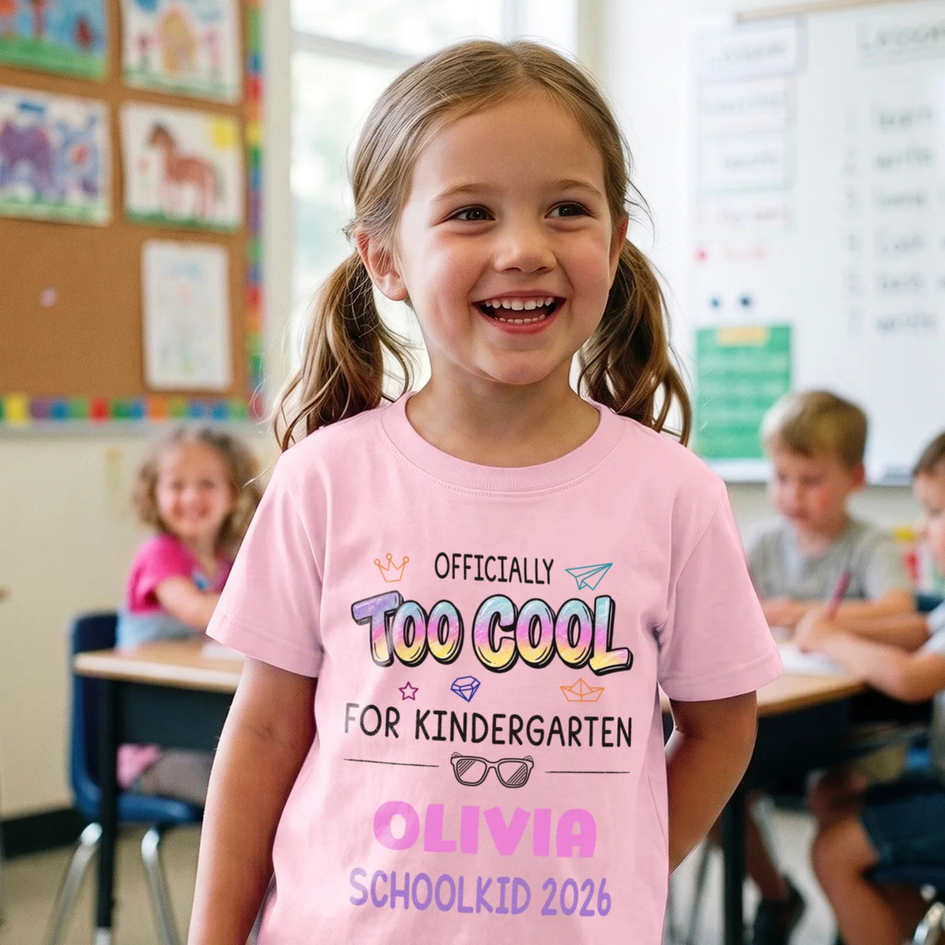 Personalized T-Shirt "Too Cool"