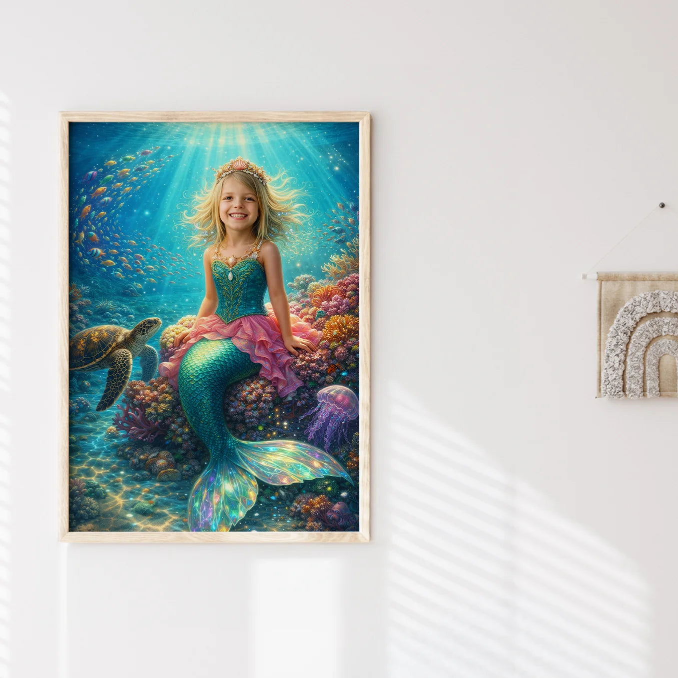 Personalized Children's Poster "Mermaid"