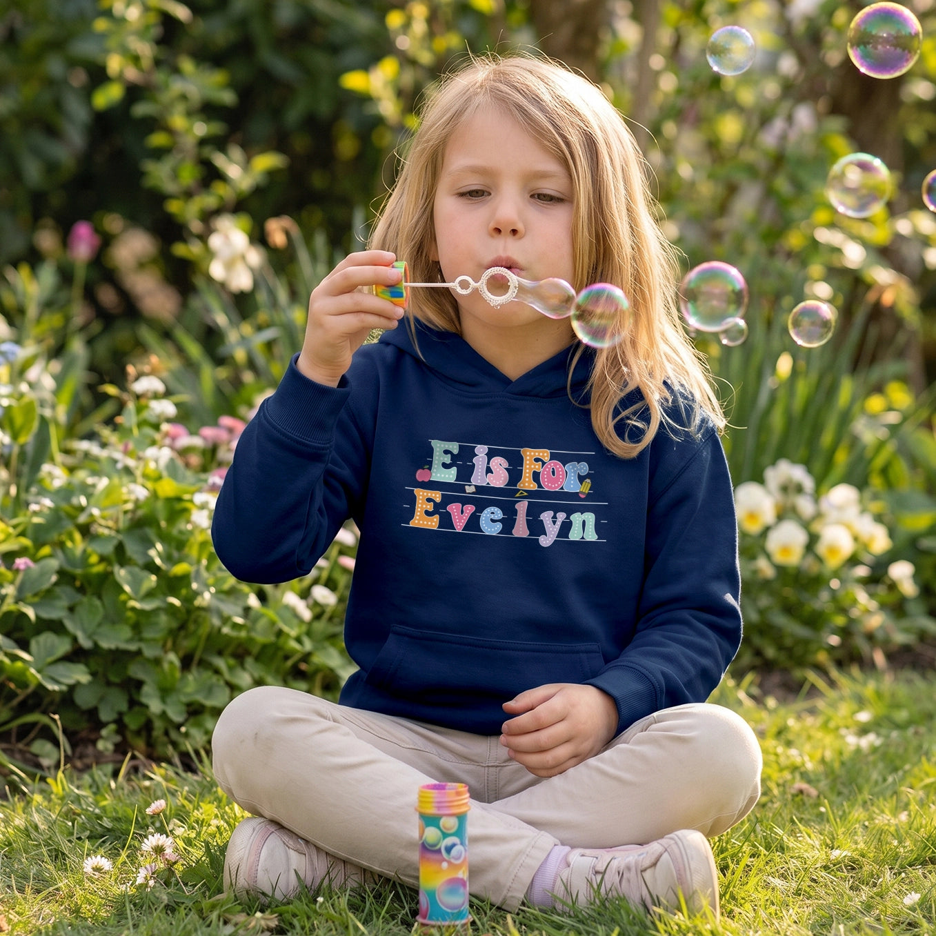 Personalized Kids Hoodie "School"