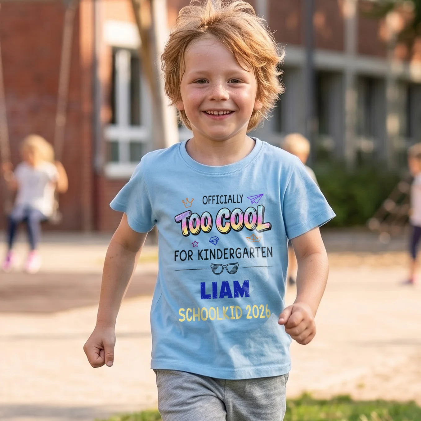 Personalized T-Shirt "Too Cool"