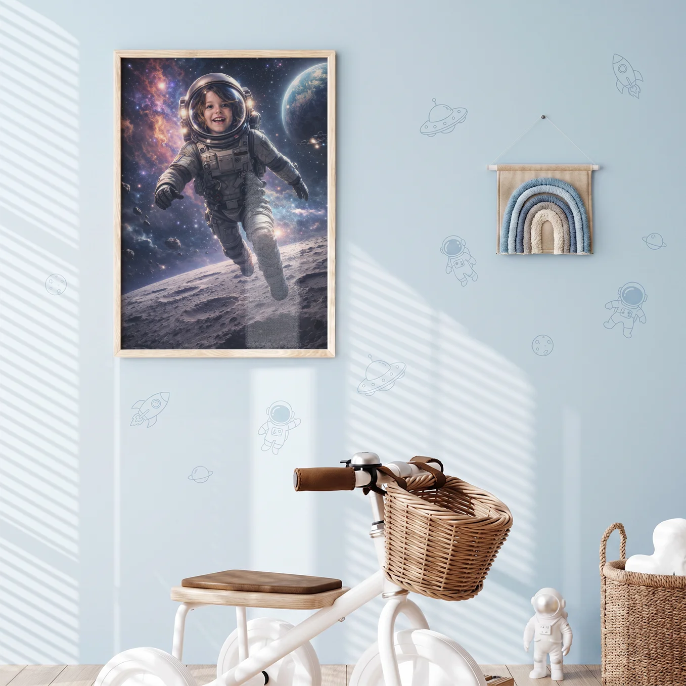 Personalized Children's Poster "Astronaut"