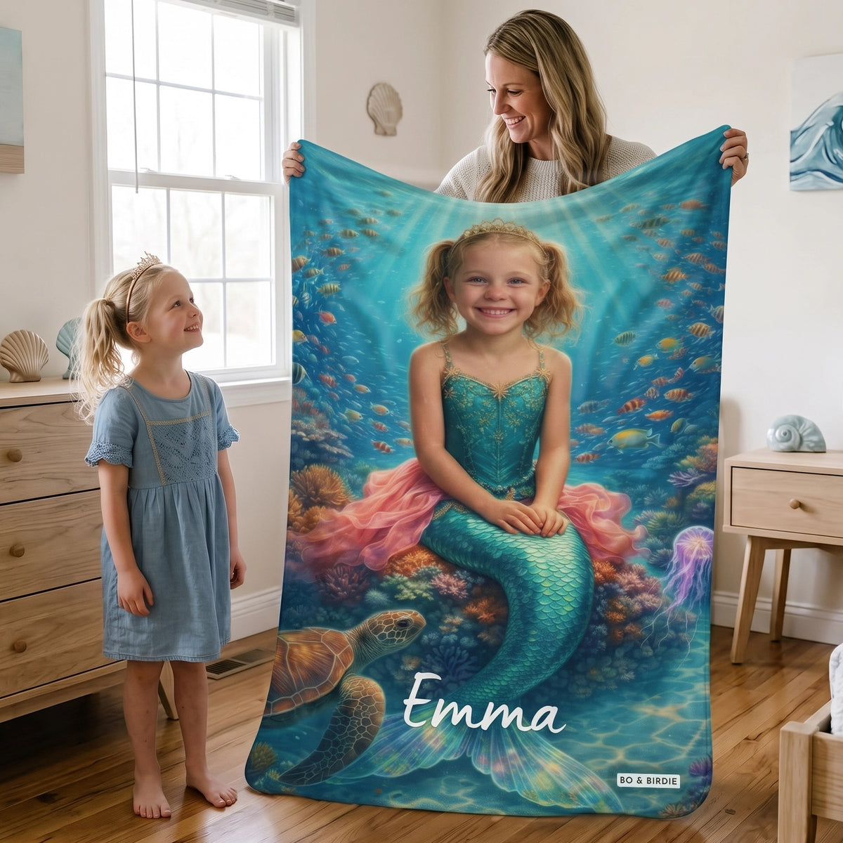 Personalized Blanket "Mermaid"