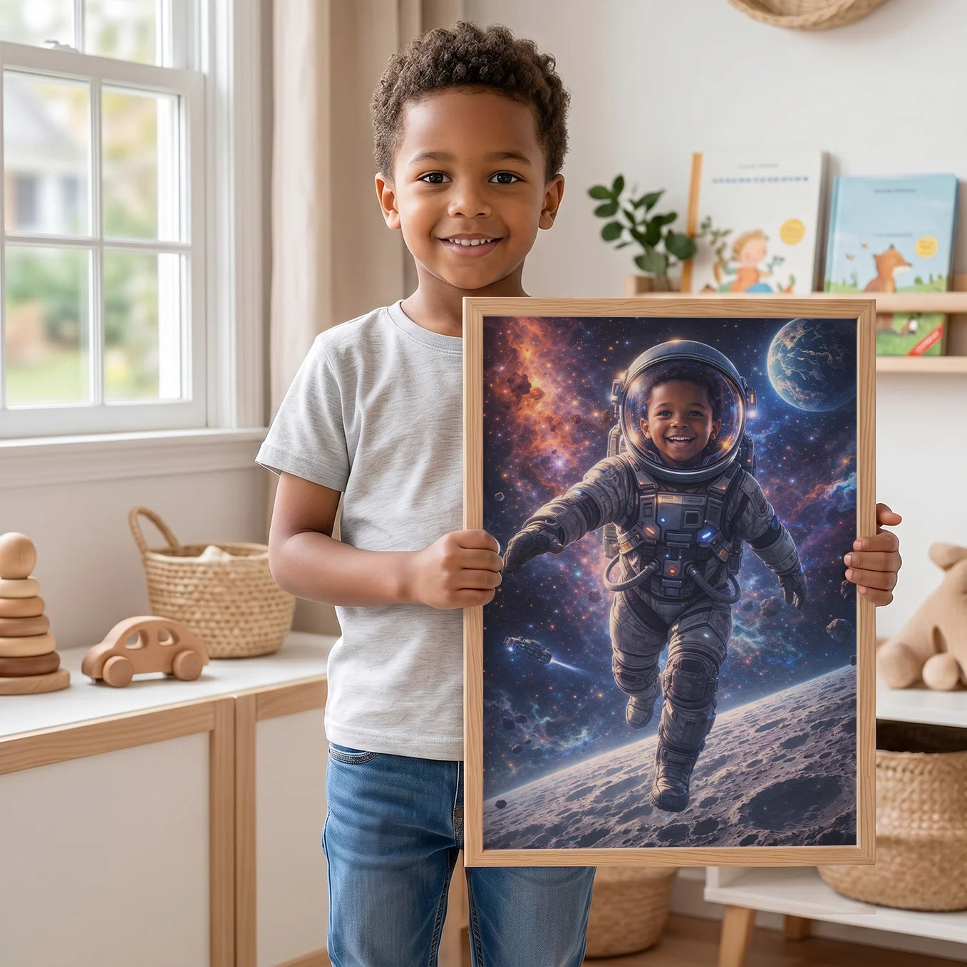 Personalized Children's Poster "Astronaut"