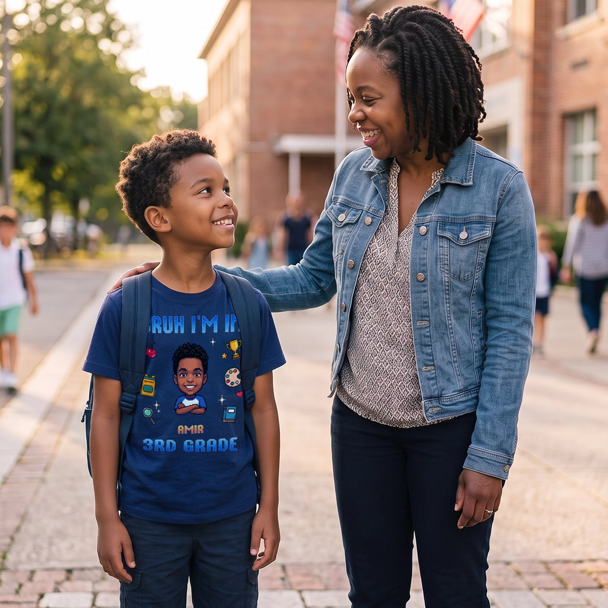 Personalized T-Shirt "First Grade" — View 4