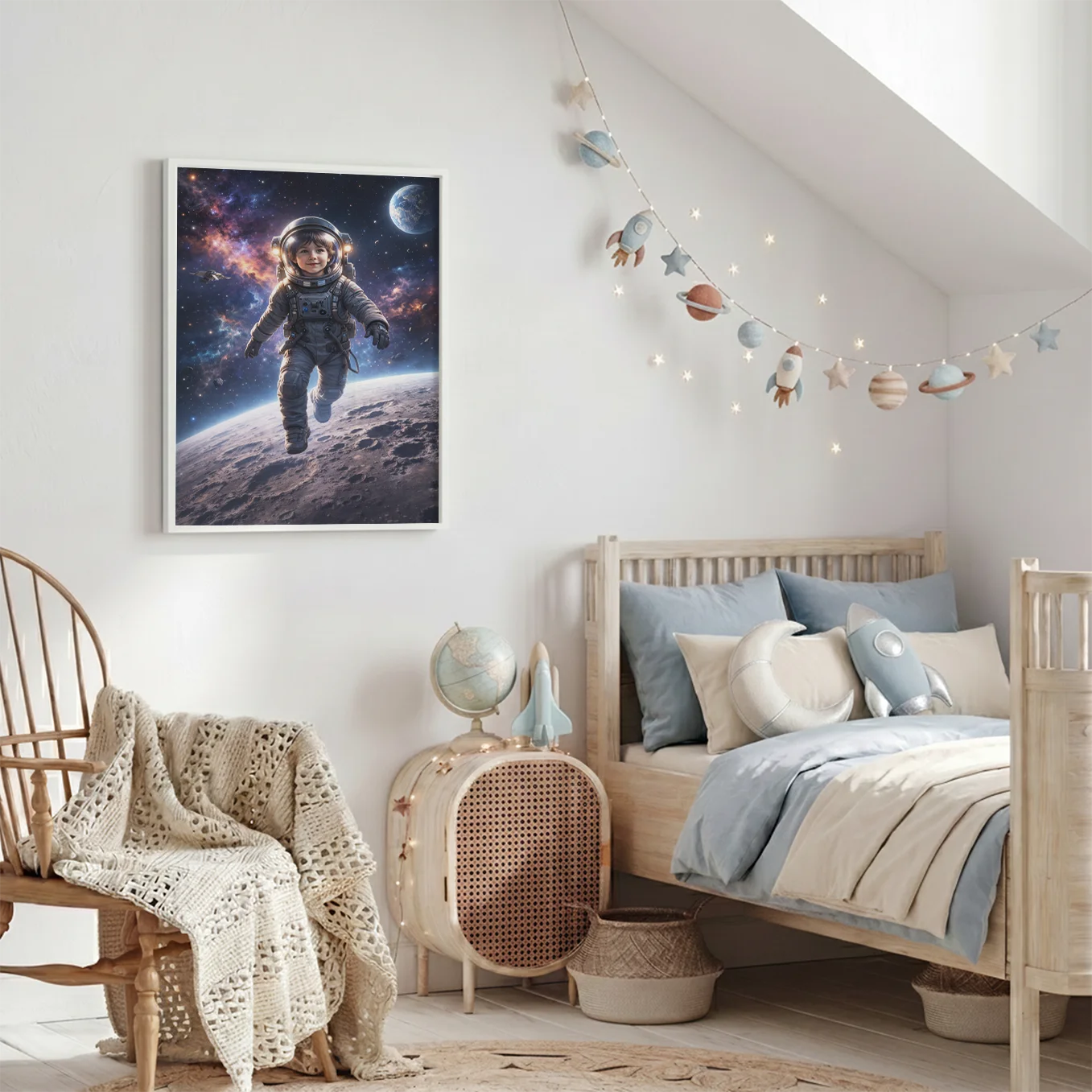 Personalized Children's Poster "Astronaut"