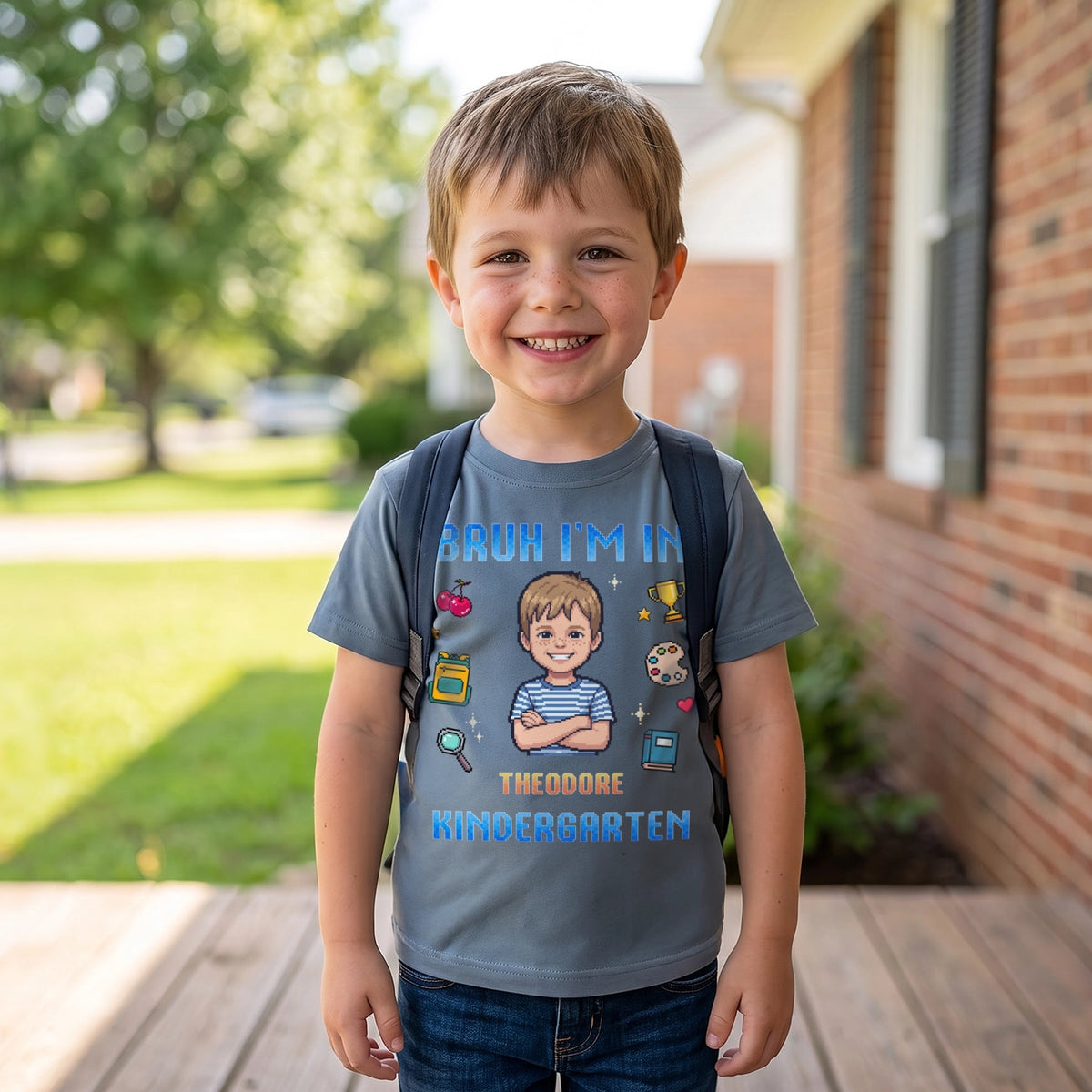 Personalized T-Shirt "First Grade" — View 5