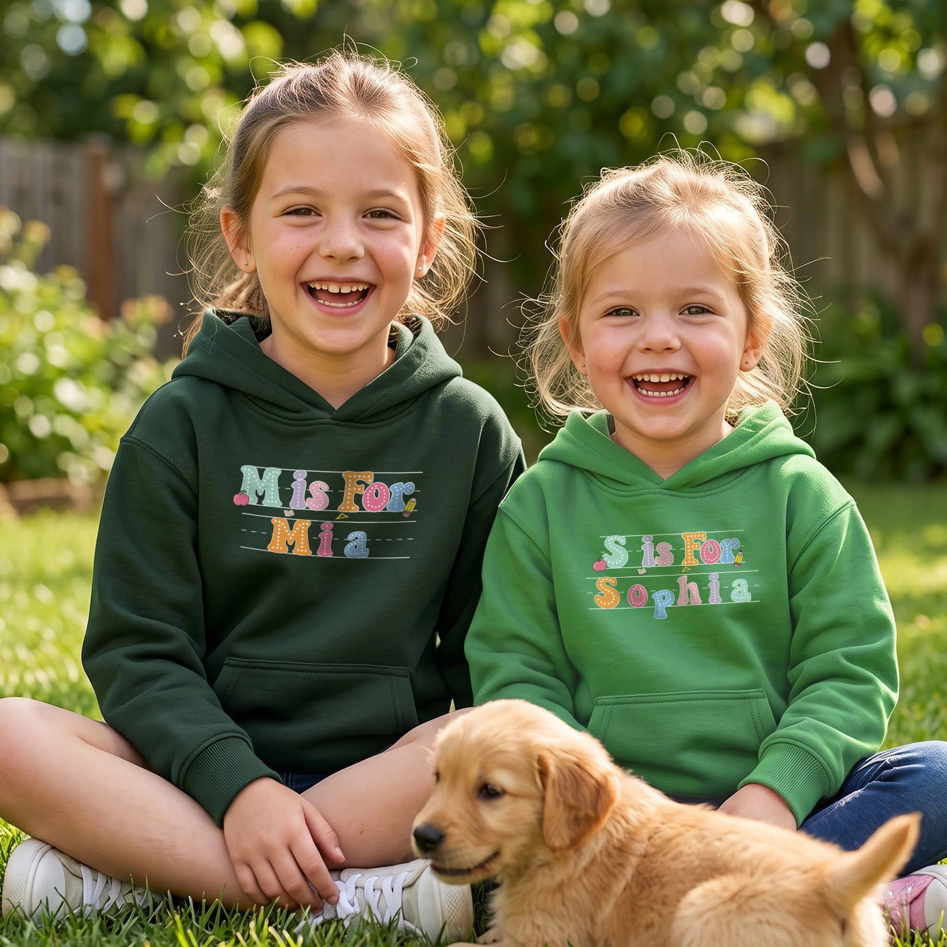 Personalized Kids Hoodie "School"