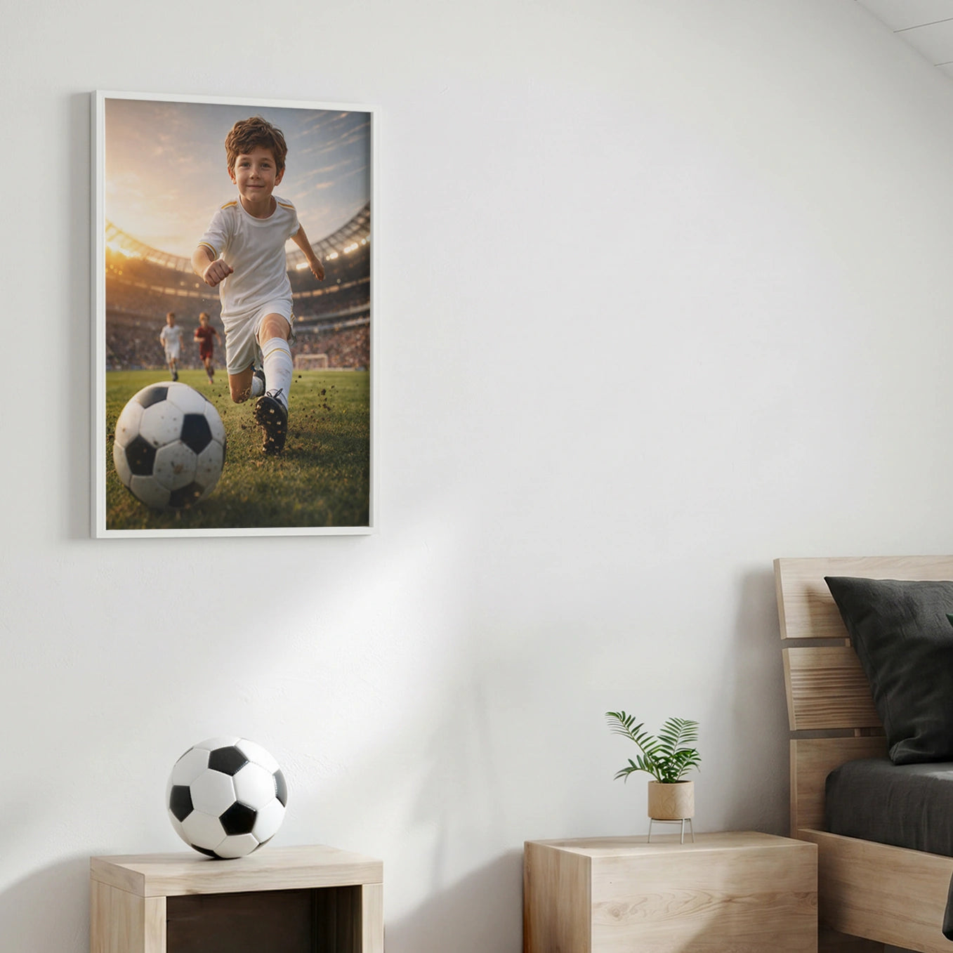Personalized "Soccer Star" Poster