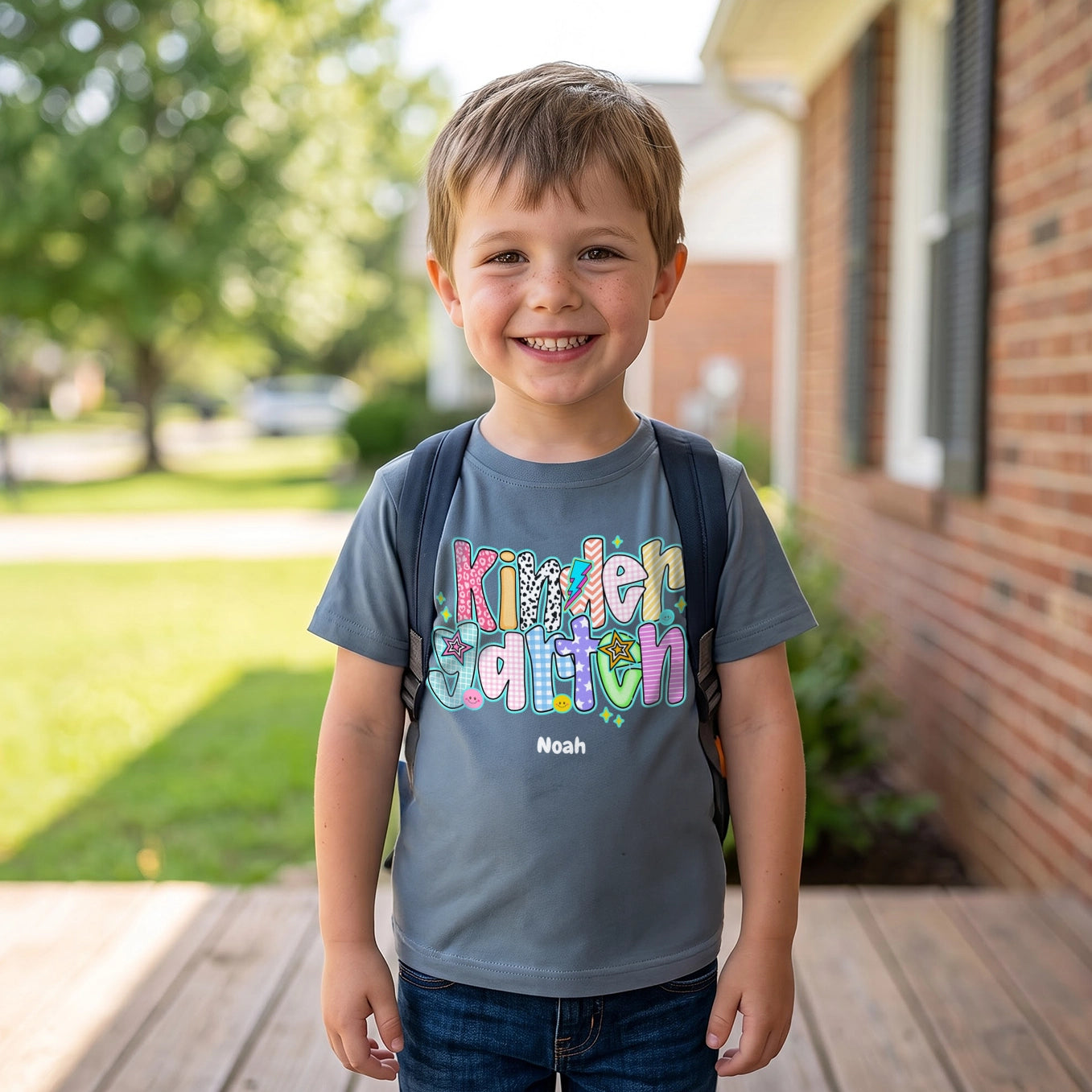 Personalized Kids T-Shirt "Back to School"