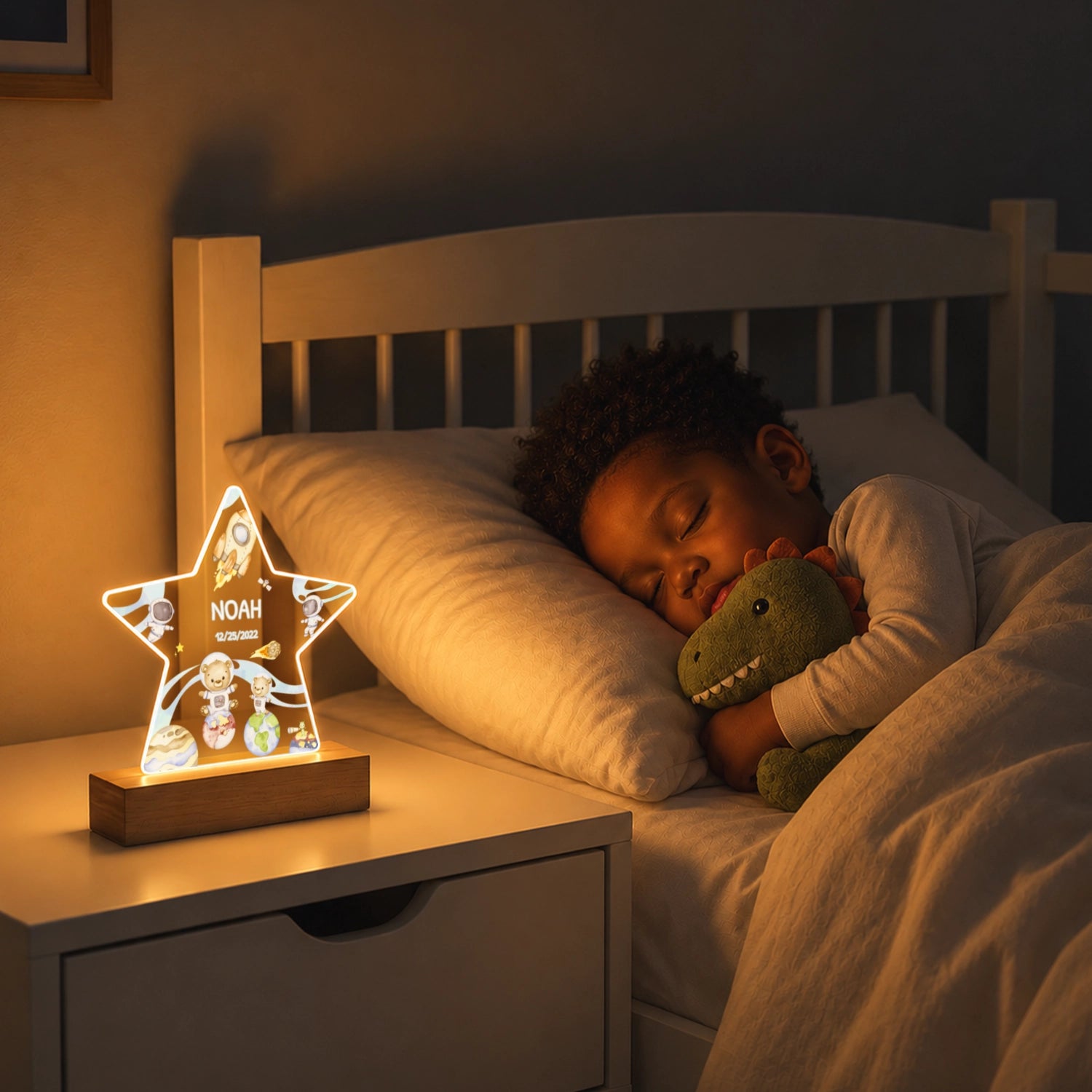 Personalized Star Night Light "Astronaut"