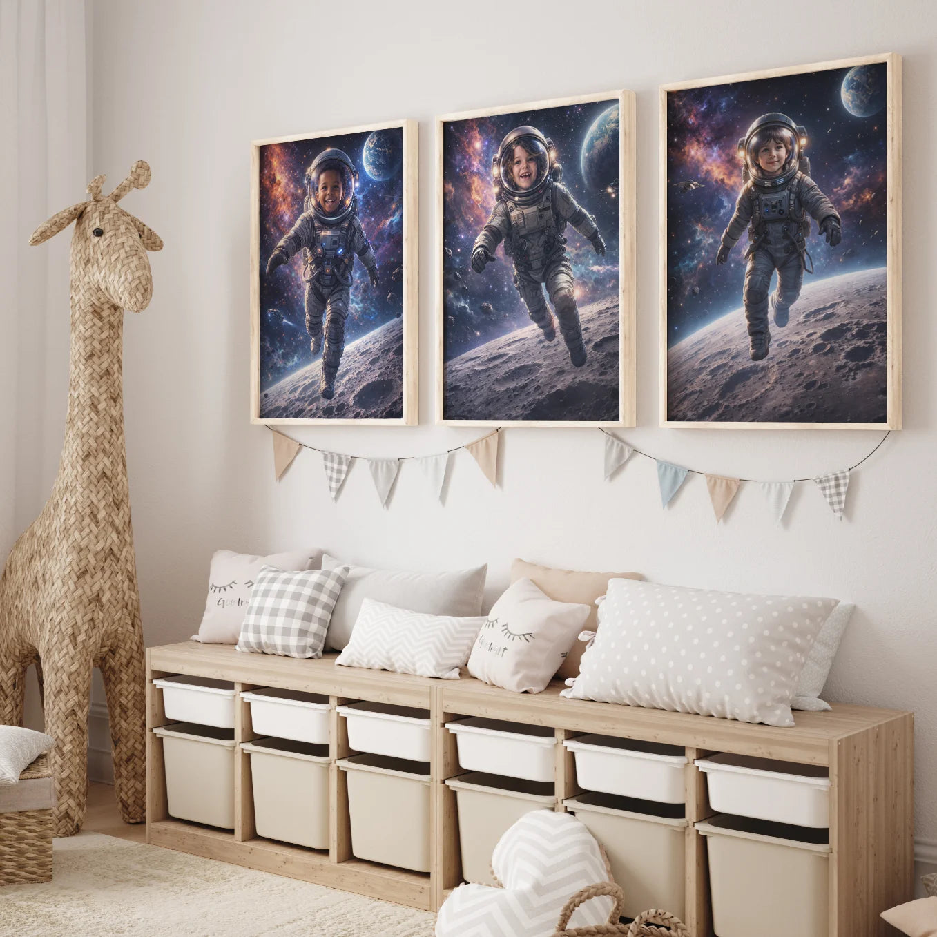 Personalized Children's Poster "Astronaut"