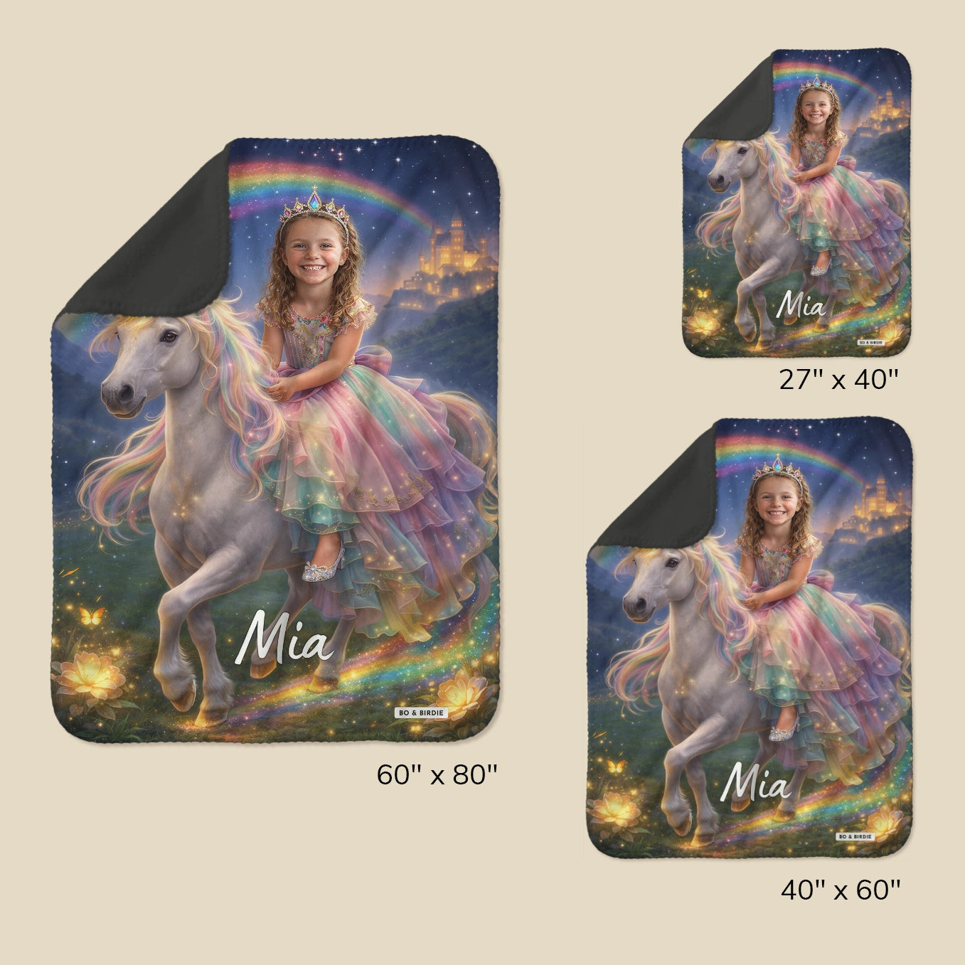 Personalized Blanket "Princess"