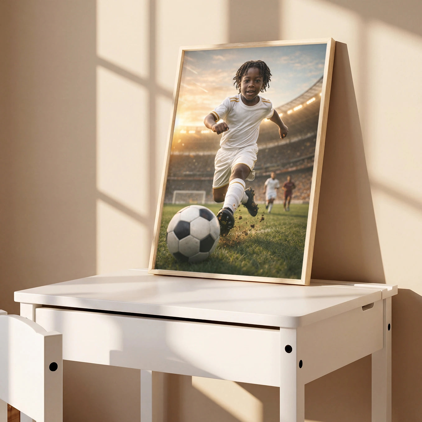 Personalized "Soccer Star" Poster