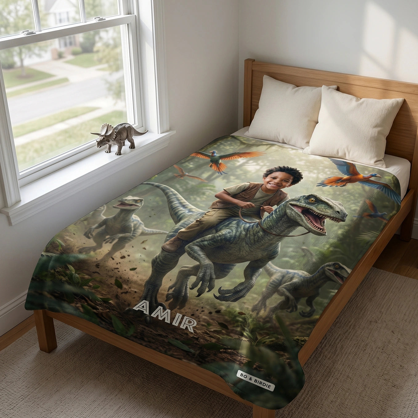 Personalized Blanket "Dino"