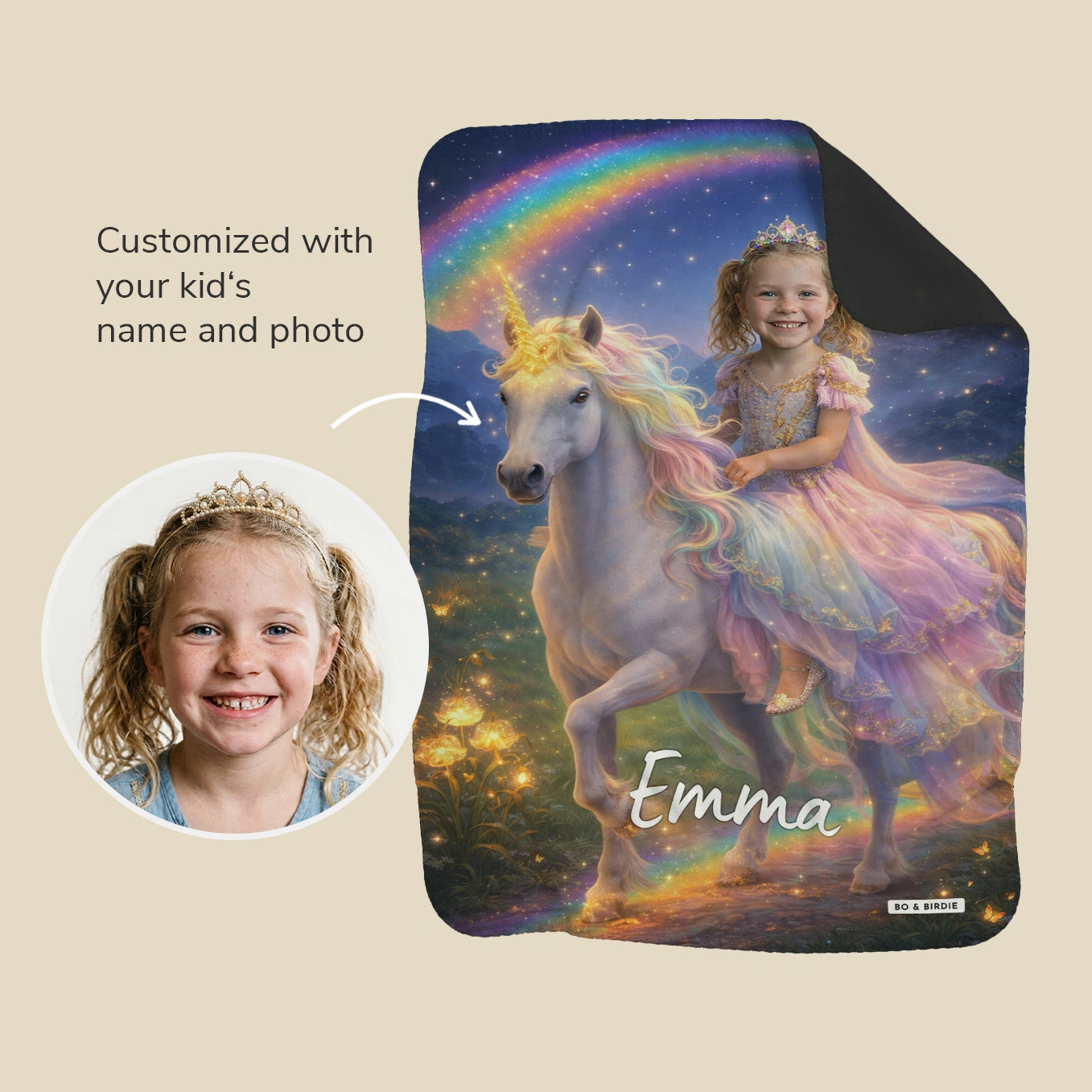 Personalized Blanket "Princess"