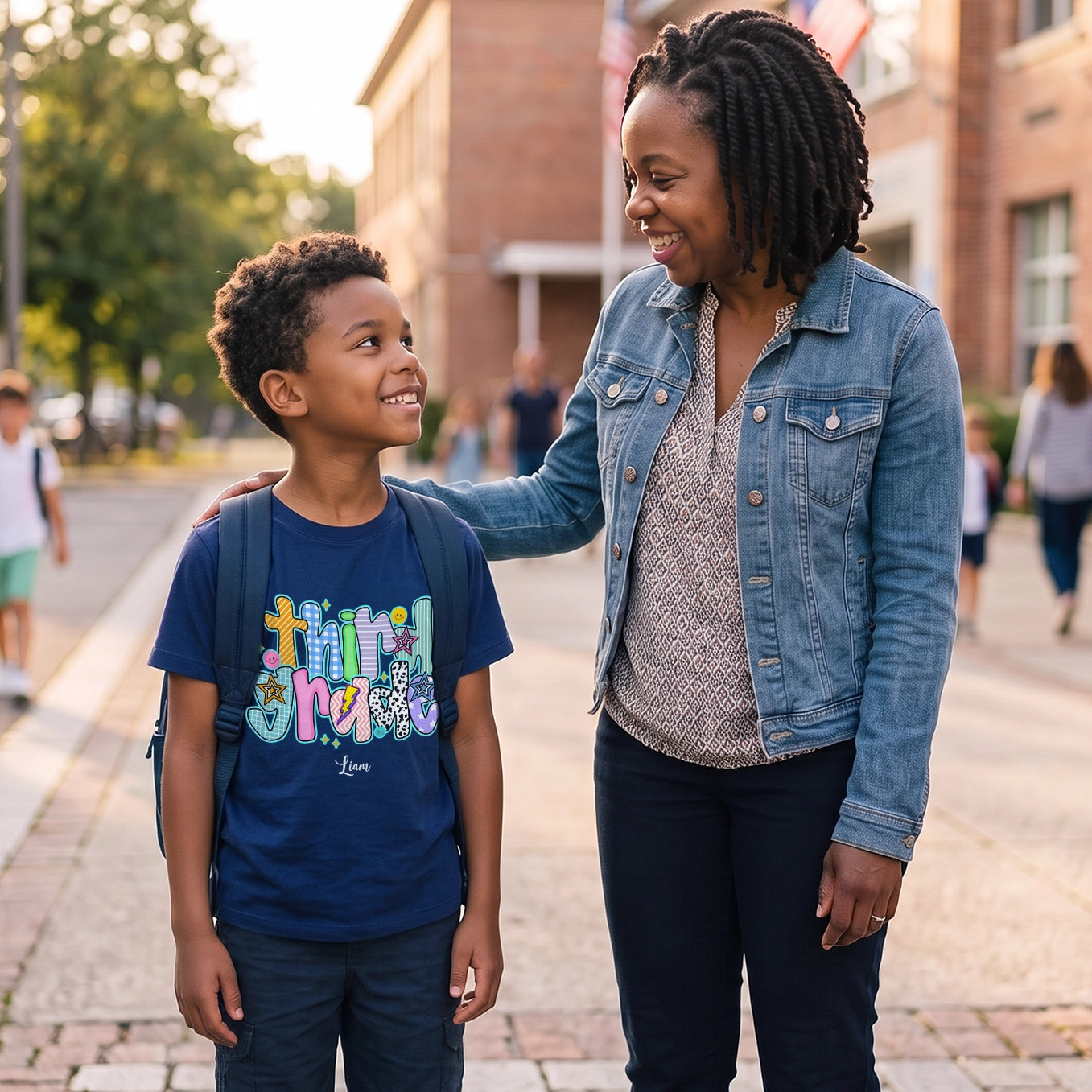 Personalized Kids T-Shirt "Back to School"