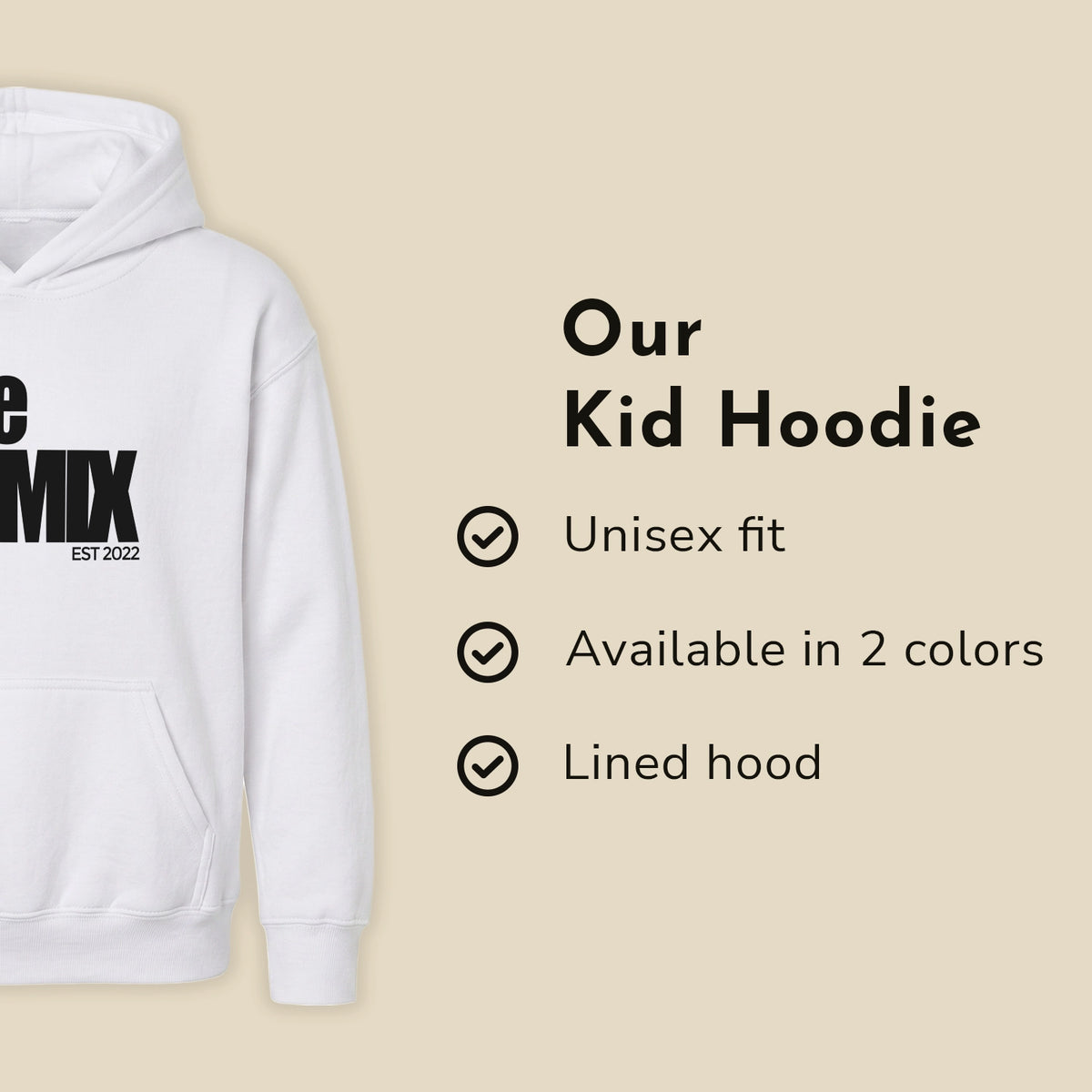 Personalized Matching Hoodie Set "The Original & The Remix"