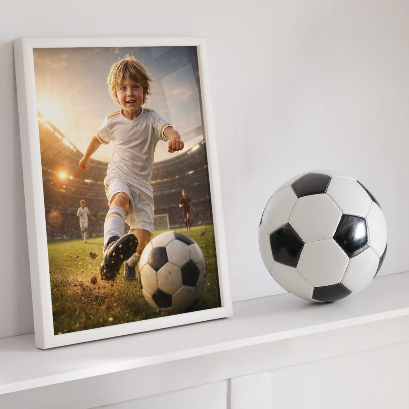 Personalized "Soccer Star" Poster