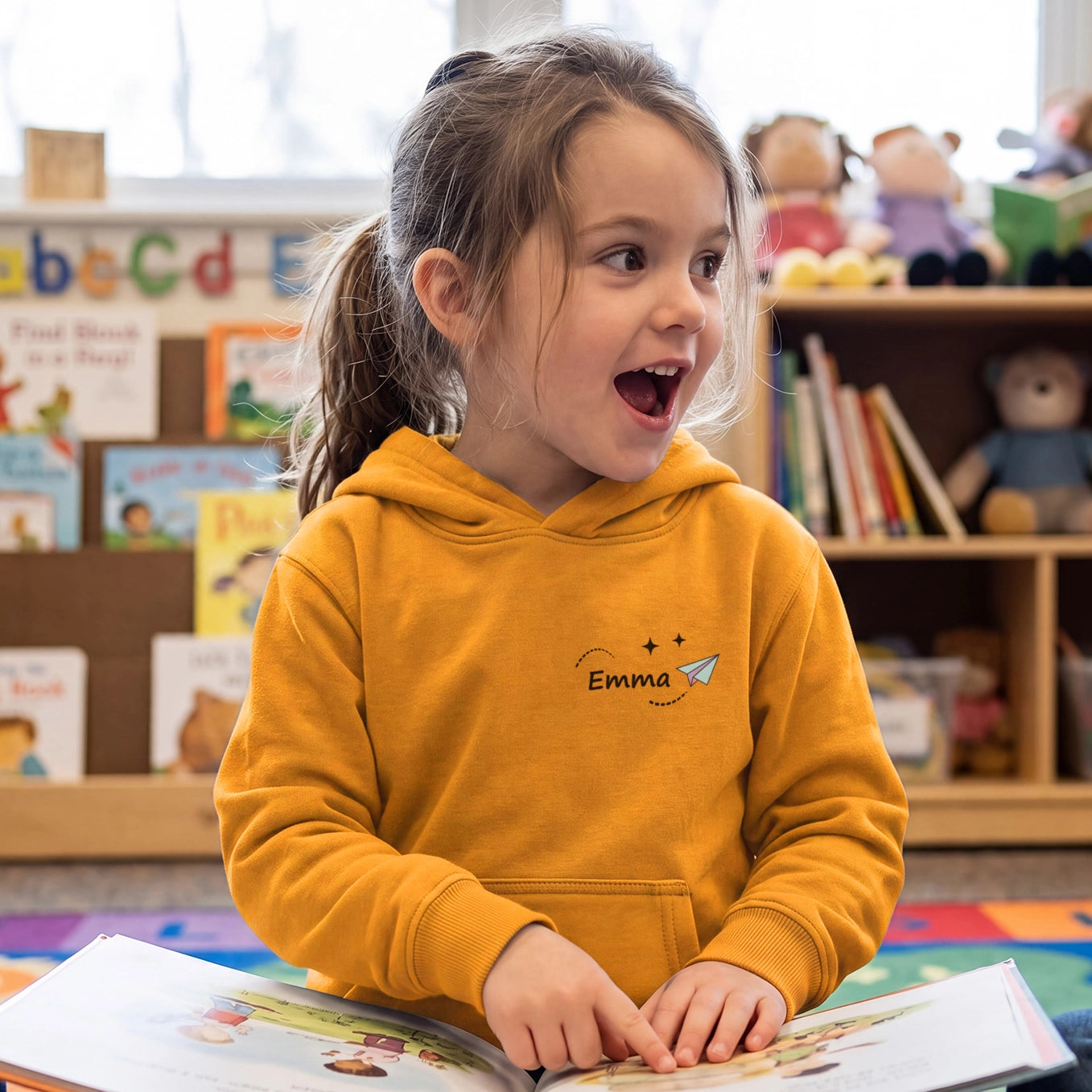 Personalized Kids Hoodie "Kindergarten"